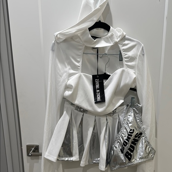 Dolls Kill Dresses & Skirts - Trickz N' Treatz Sexy Space Princess Costume Star Galactic Skirt Outfit Leia